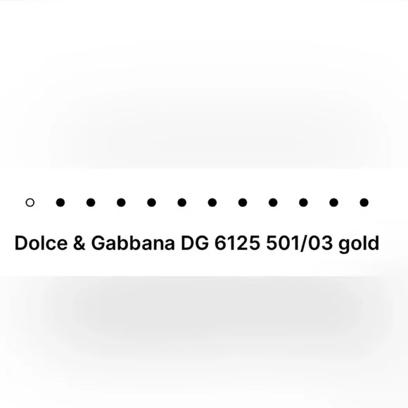 Dolce & Gabbana Black and Gold Oversized Sunglasses - Picture 3 of 9